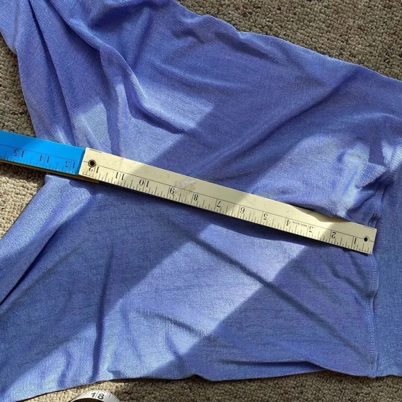 Shein Sexy Flirty Cutout Women's Jumpsuit L Flounce Sleeve Flare Leg Stretchy - Picture 4 of 13